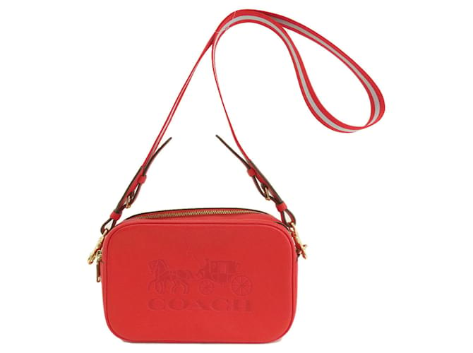 Coach Treinador Vermelho Couro  ref.1385468