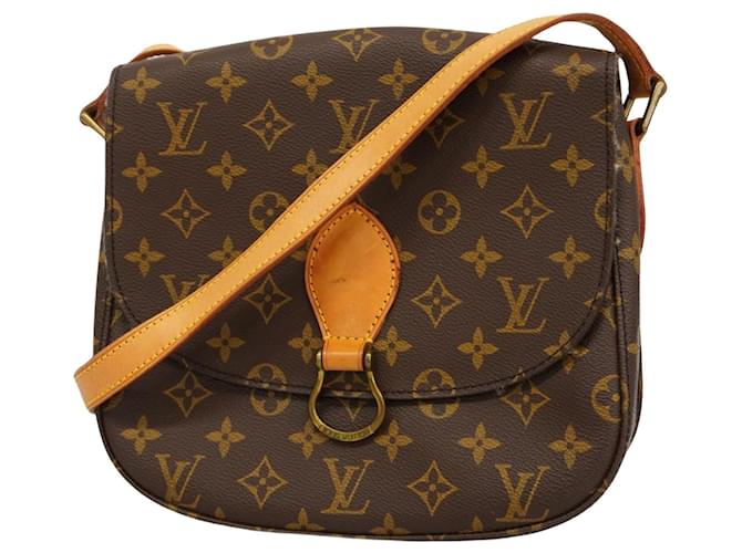 Louis Vuitton Saint Cloud Marrone Tela  ref.1385516