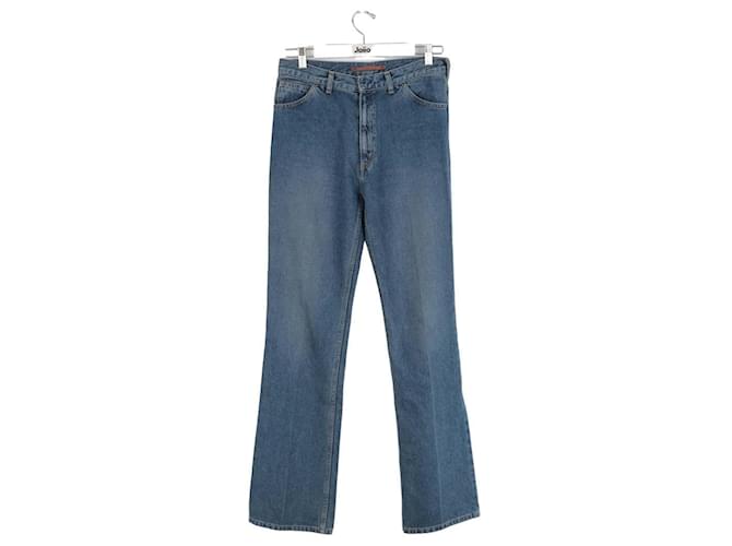 Petar Petrov Wide cotton jeans Blue  ref.1385541