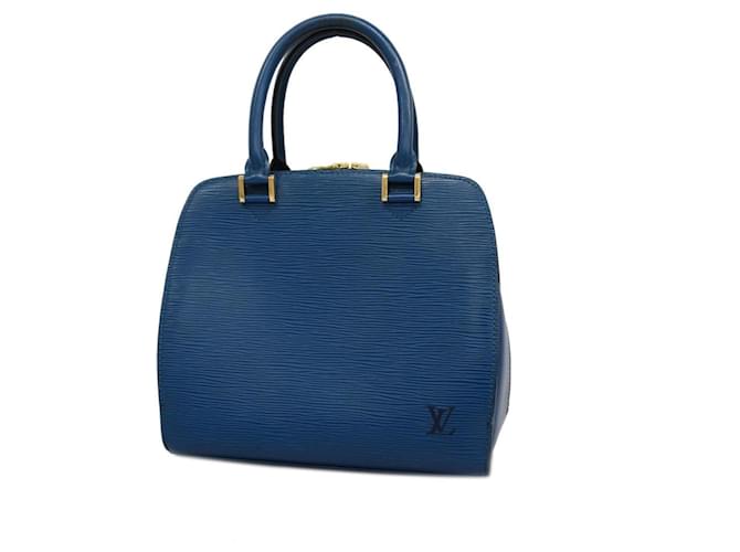Louis Vuitton Pont Neuf Azul Cuero  ref.1385625