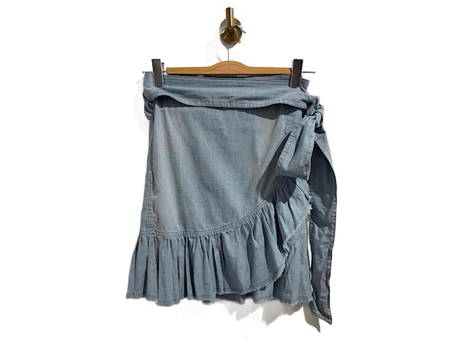 ISABEL MARANT ETOILE  Skirts T.International S Denim - Jeans Blue  ref.1385650