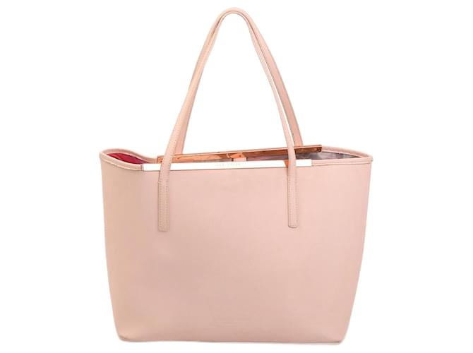 TED BAKER Bolsos Tela Rosa Lienzo  ref.1385675