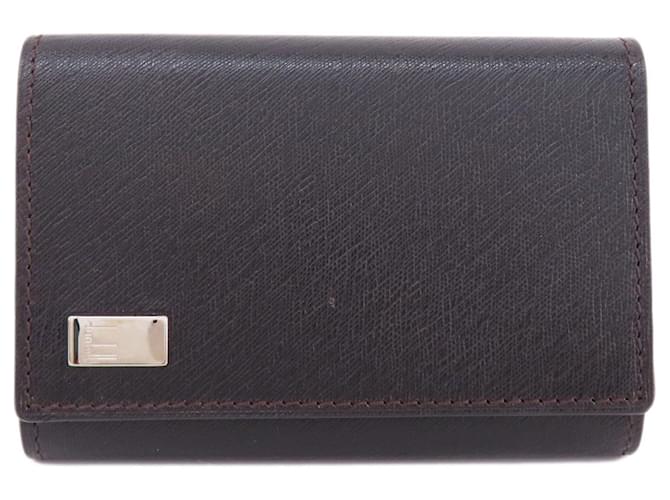 Alfred Dunhill Dunhill Preto Couro  ref.1385733