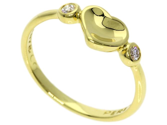 Tiffany & Co corazón lleno Dorado Oro amarillo  ref.1385801