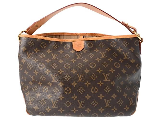 Louis Vuitton Delizioso Marrone Tela  ref.1385838