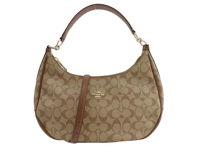 Coach Firma dell'allenatore Marrone Tela  ref.1385844