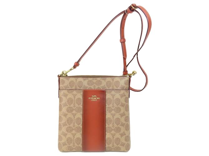 Coach Firma dell'allenatore Marrone Tela  ref.1385872