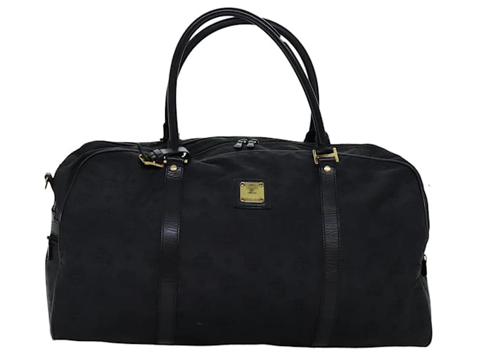 MCM Visetos Synthétique Noir  ref.1385874