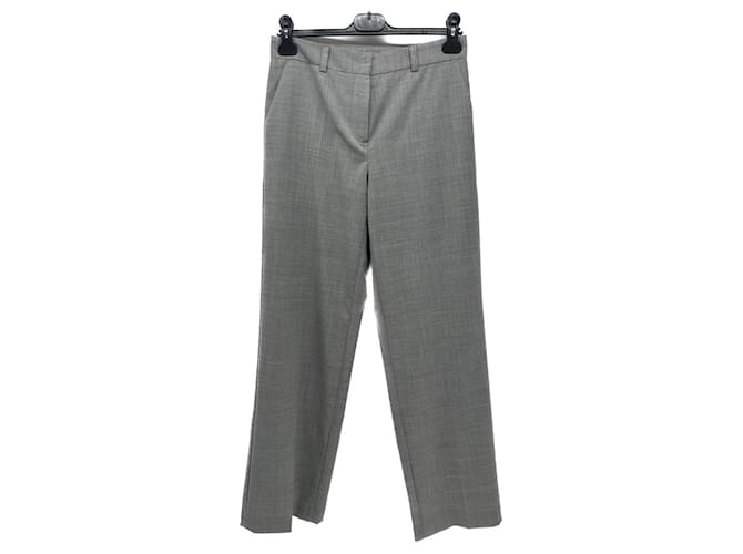 Autre Marque NON SIGNE / UNSIGNED  Trousers T.International S Polyester Grey  ref.1386017
