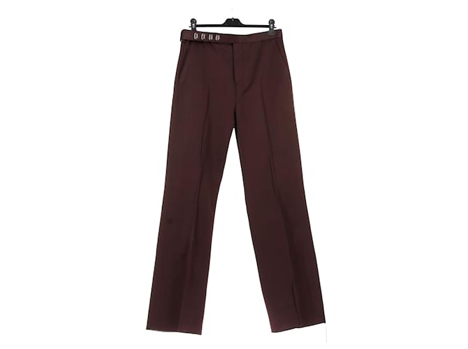 Acne Studios trousers T.FR 48 Cotton Brown  ref.1386023