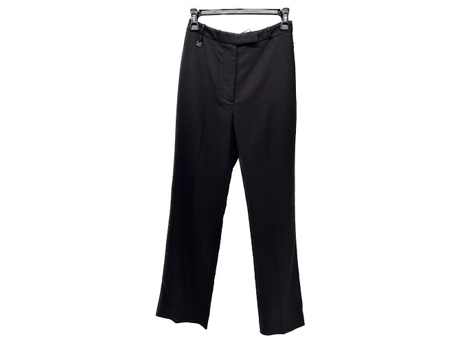 Autre Marque Non Signé / Unsigned trousers T.US 0 Polyester Black