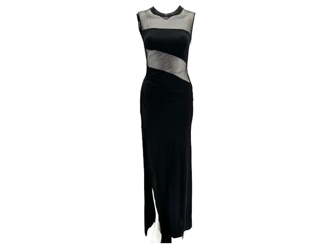 Autre Marque NENSI DOJAKA  Dresses T.International M Viscose Black  ref.1386043