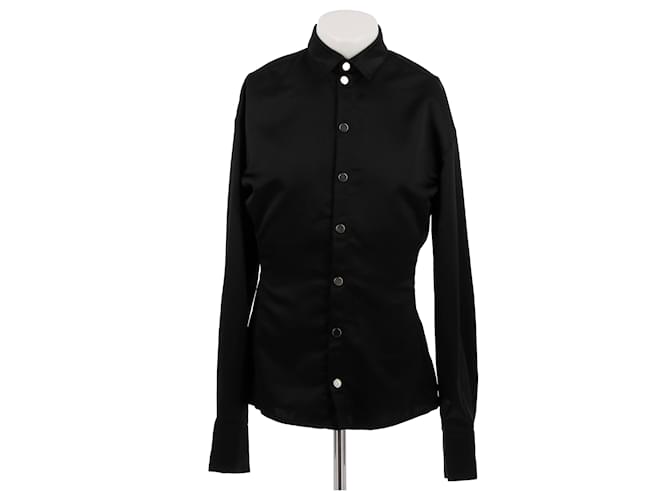 Autre Marque NON SIGNE / UNSIGNED  Shirts T.International M Polyester Black  ref.1386056
