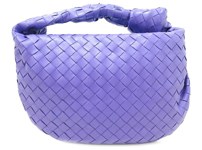 Bottega Veneta Purple Teen Intrecciato Jodie Leather  ref.1386194