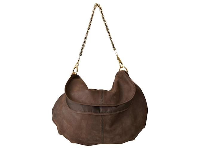 Tod's Bolsas Marrom Couro  ref.1386251