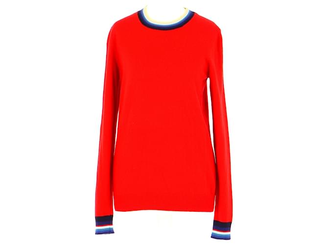 Lacoste sweater Red Cashmere  ref.1386262