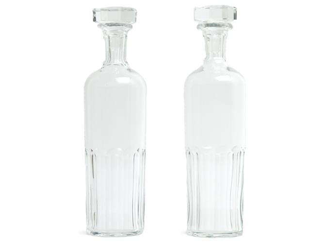 Hermès Conjunto de duas garrafas Hermes da Baccarat Monaco. Vidro  ref.1386343