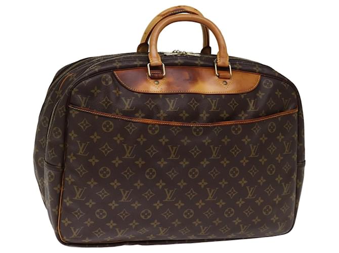 Bolsa LOUIS VUITTON Monograma Alize 24H Boston M41399 Autenticação de LV12422 Lona  ref.1386381