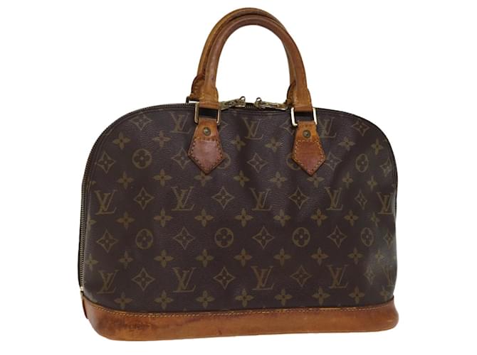 Borsa a mano Alma con monogramma LOUIS VUITTON M51130 LV Auth 72243 Tela  ref.1386415