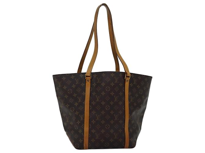 LOUIS VUITTON Monogramm-Einkaufstasche M51108 LV Auth 74923 Leinwand  ref.1386418