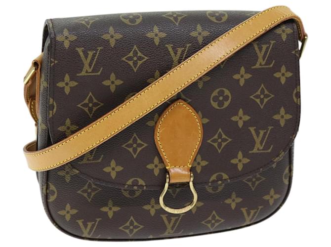 Bolso de hombro LOUIS VUITTON con monograma Saint Cloud GM M51242 LV Auth yk12538 Lienzo  ref.1386419