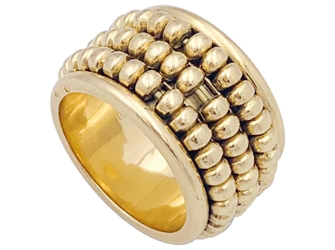 Chaumet "Abacus" ring in yellow gold.  ref.1386484