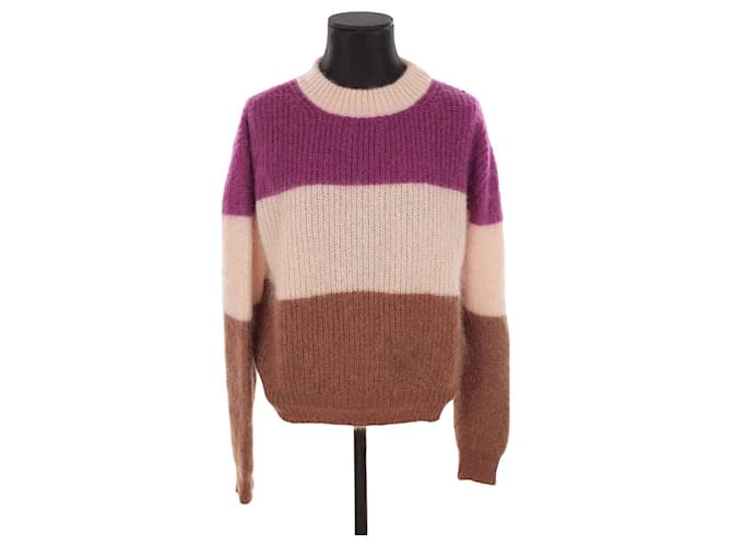 Tara Jarmon Wollpullover Mehrfarben Wolle  ref.1386517