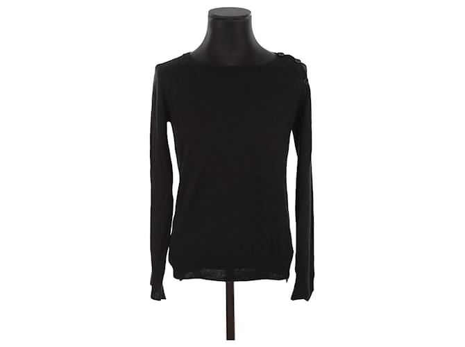 Zadig & Voltaire Camisola de lã Preto  ref.1386518