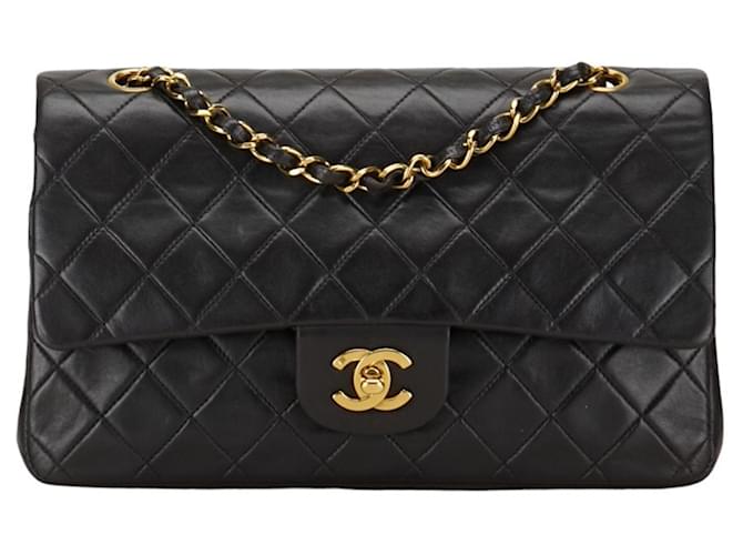 Classique Chanel Intemporel 26 Cuir Noir  ref.1386532