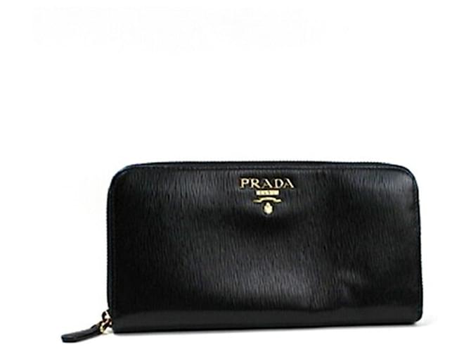 Prada - Schwarz Leder  ref.1386596