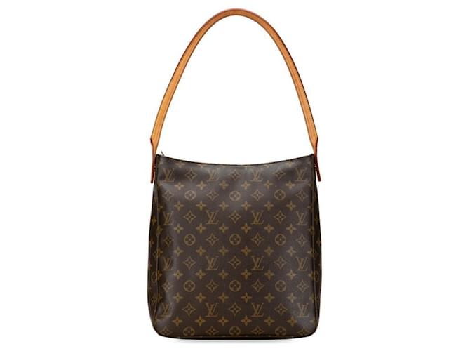 Louis Vuitton Looping Toile Marron  ref.1386629