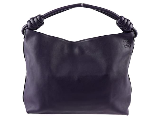 Loewe Flamenco Cuir Violet  ref.1386631