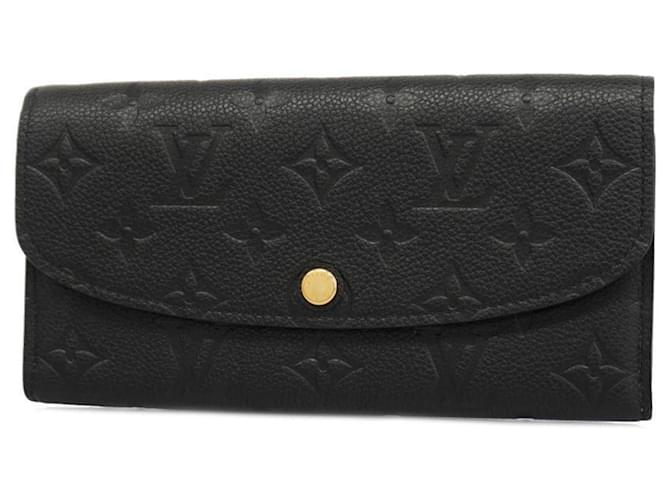 Louis Vuitton Emilie Black Cloth  ref.1386753