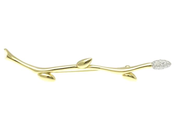 Tiffany & Co Leaf Golden  ref.1386775