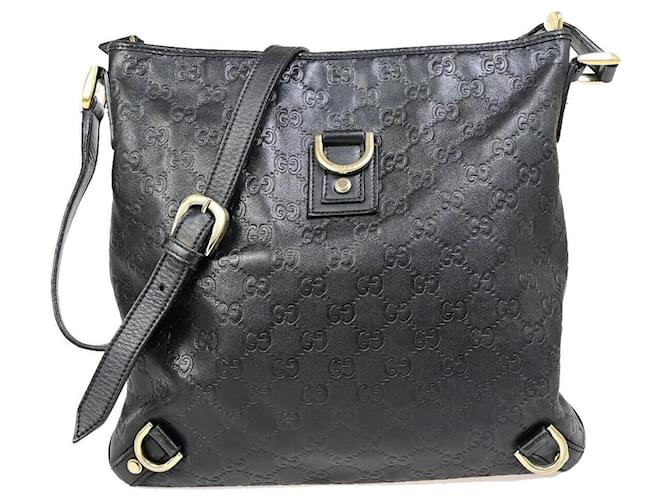 Gucci Guccissima Black Leather  ref.1386809