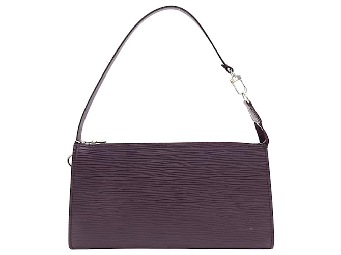 Louis Vuitton Pochette Accessoire Púrpura Cuero  ref.1386879