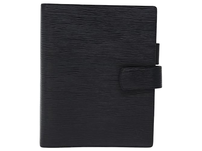 Couverture agenda Louis Vuitton Cuir Noir  ref.1386909