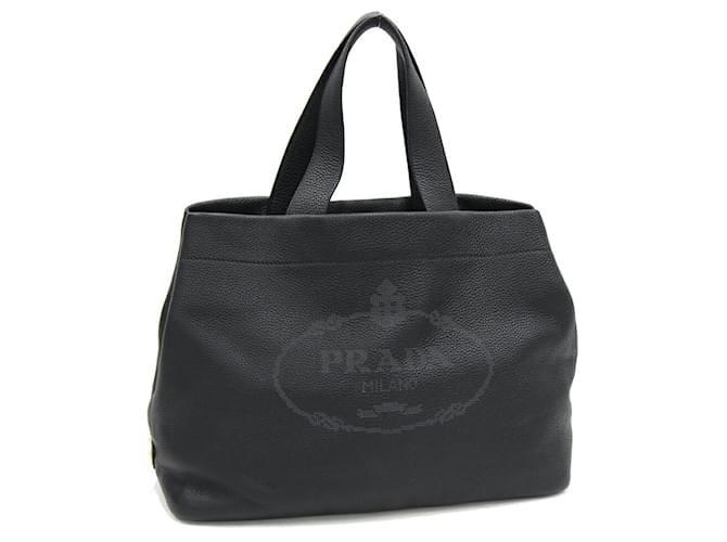 Prada Saffiano Cuir Noir  ref.1386931