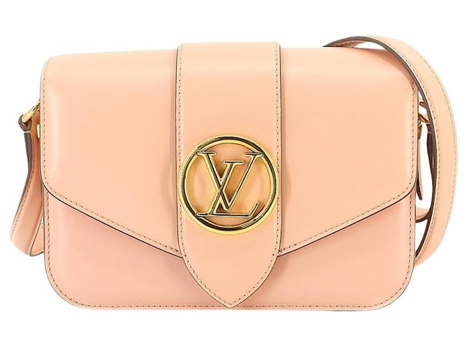 Louis Vuitton Pont Neuf Pink Leder  ref.1386959