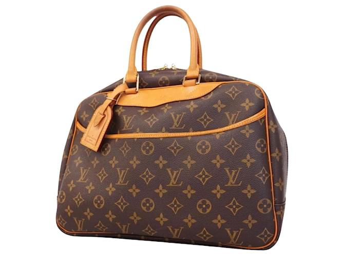 Louis Vuitton Deauville Marrom Lona  ref.1386978