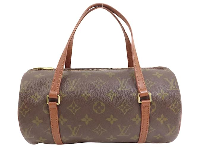 Louis Vuitton Papillon 26 Braun Leinwand  ref.1387003