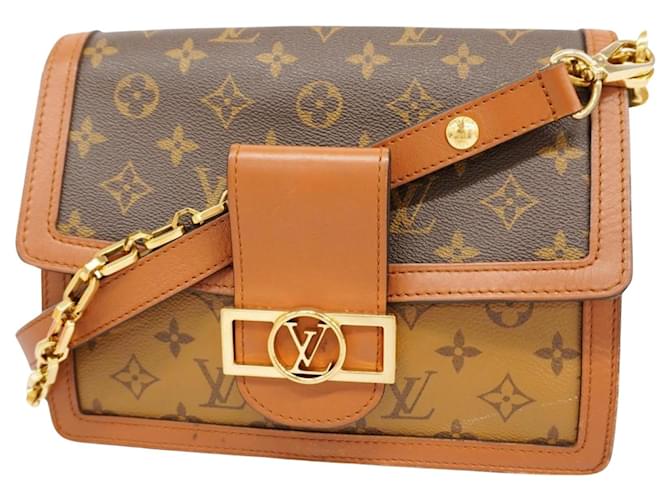 Louis Vuitton Dauphine MM Toile Marron  ref.1387095