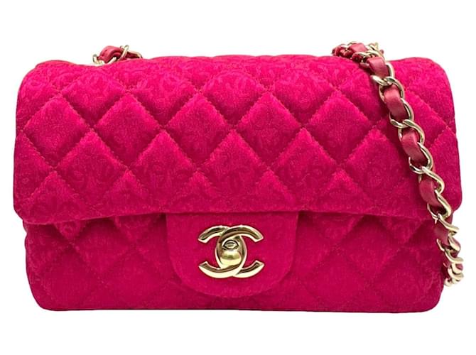 Timeless Chanel intemporal Rosa Couro  ref.1387265