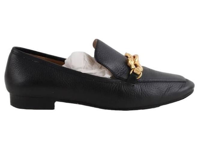 Tory Burch Mocasines de cuero Negro  ref.1387300