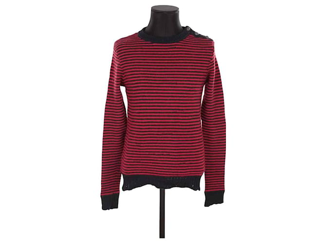 Zadig & Voltaire Wollpullover Rot Wolle  ref.1387314