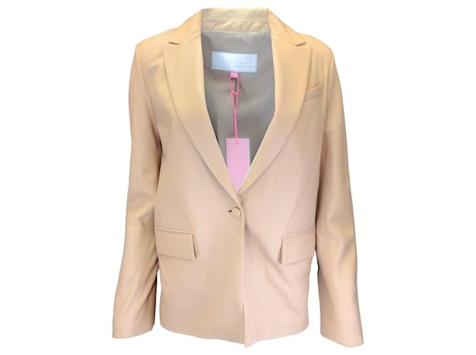 Autre Marque Chaqueta de cuero Hoxton beige de The Mighty Company  ref.1387361