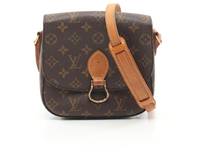 Louis Vuitton Sun Crew MM Monogram Umhängetasche PVC Leder Braun  ref.1387429