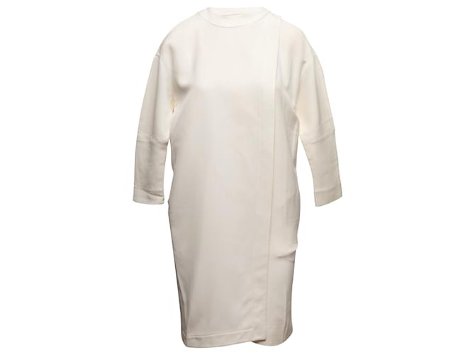Conjunto de vestido de dos piezas en mezcla de seda blanco Fendi Talla IT 38  ref.1387477