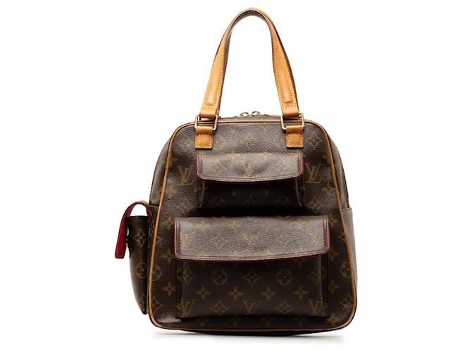 Brown Louis Vuitton Monogram Excentri-Cite Handbag Cloth  ref.1387503