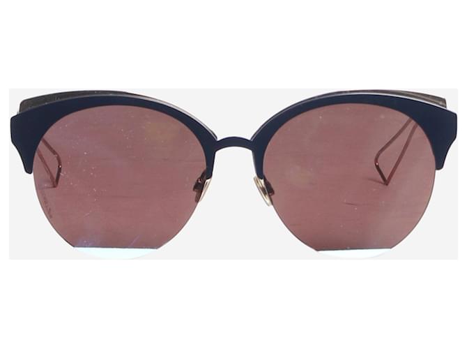 Christian Dior Blaue reflektierende polarisierte Sonnenbrille  ref.1387658
